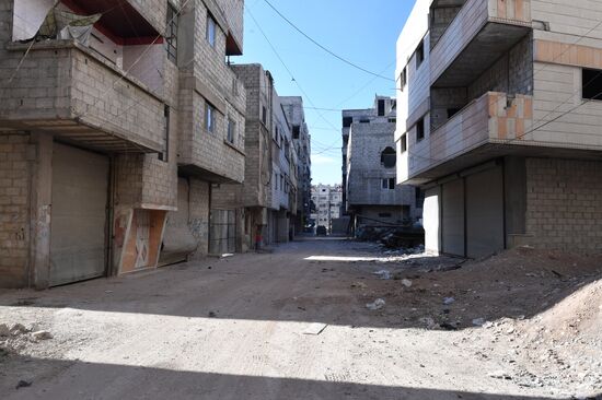 Update from Yarmouk refugee camp area in southern suburb of Damascus