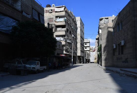 Update from Yarmouk refugee camp area in southern suburb of Damascus