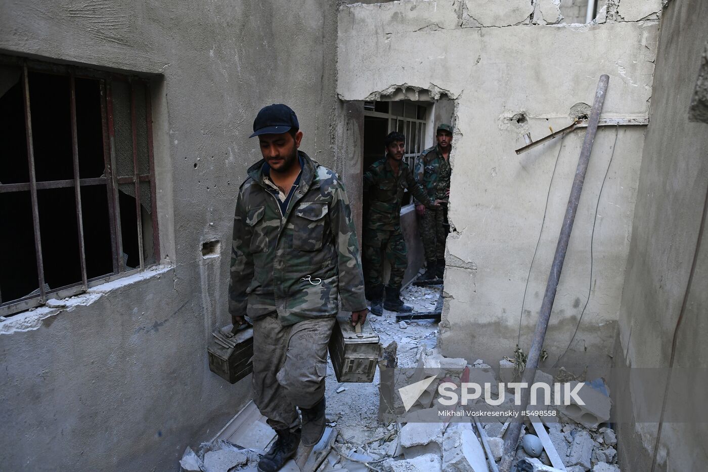 Update from Yarmouk refugee camp area in southern suburb of Damascus
