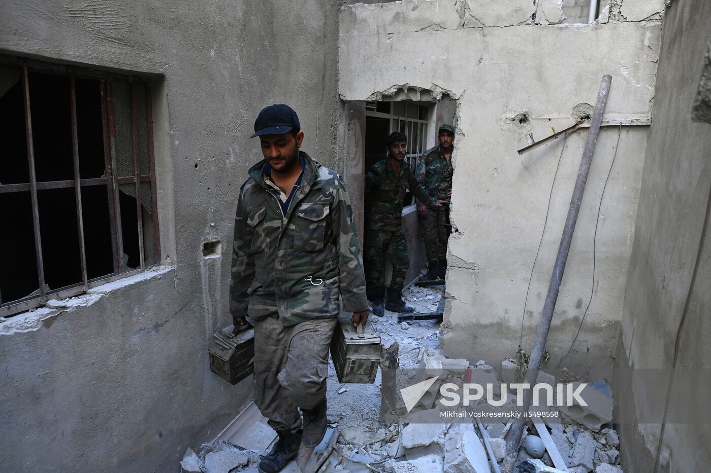 Update from Yarmouk refugee camp area in southern suburb of Damascus