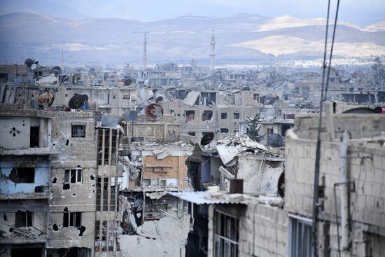 Update from Yarmouk refugee camp area in southern suburb of Damascus