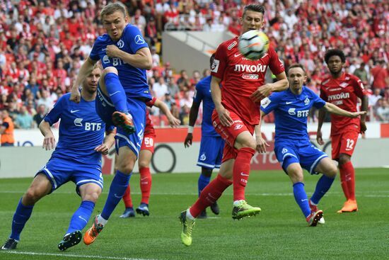 Football. Russian Premier League. Spartak vs. Dynamo