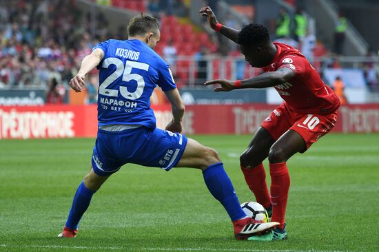Football. Russian Premier League. Spartak vs. Dynamo
