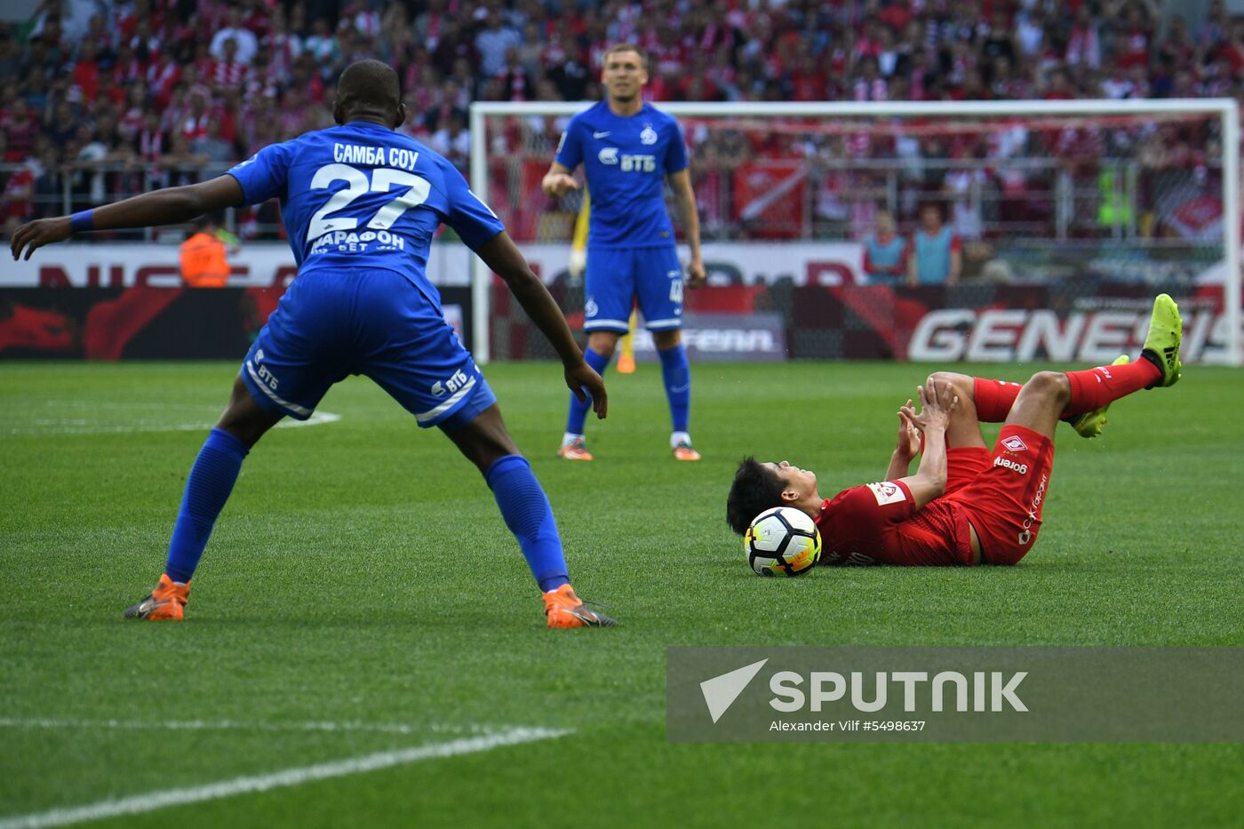 Football. Russian Premier League. Spartak vs. Dynamo
