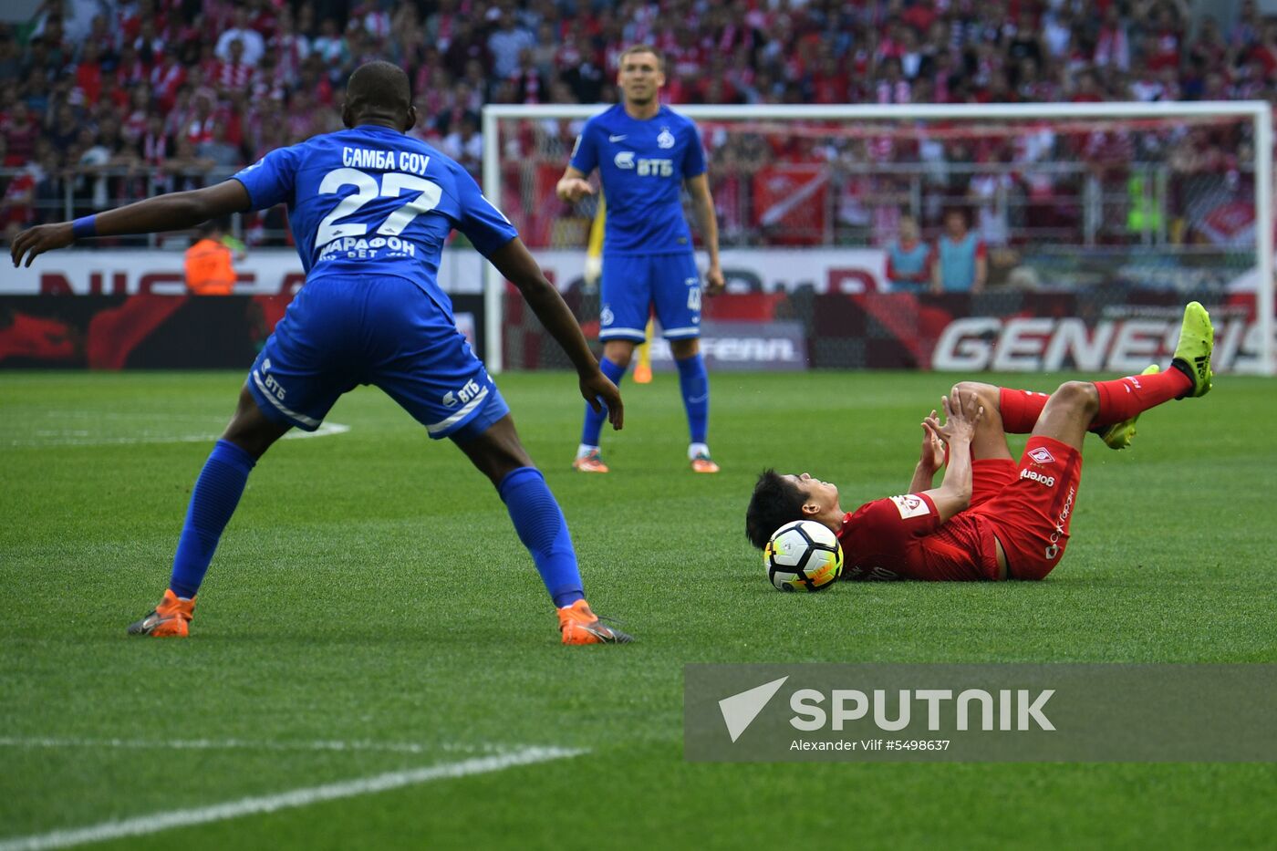 Football. Russian Premier League. Spartak vs. Dynamo