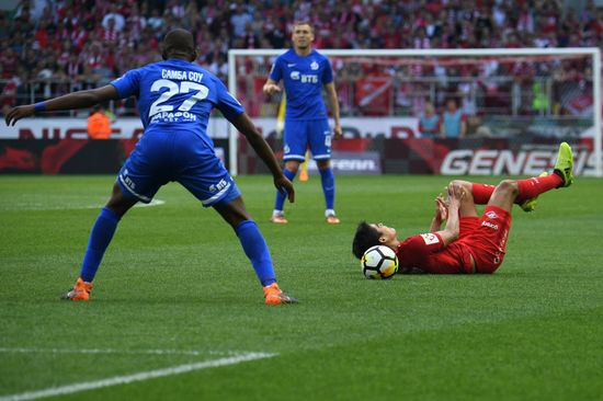 Football. Russian Premier League. Spartak vs. Dynamo
