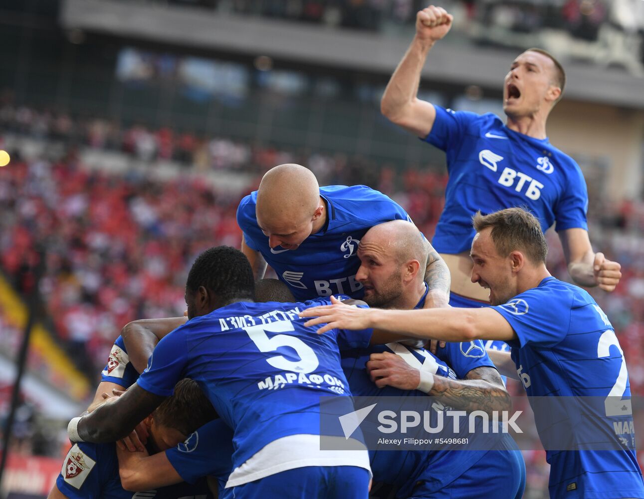 Football. Russian Premier League. Spartak vs. Dynamo