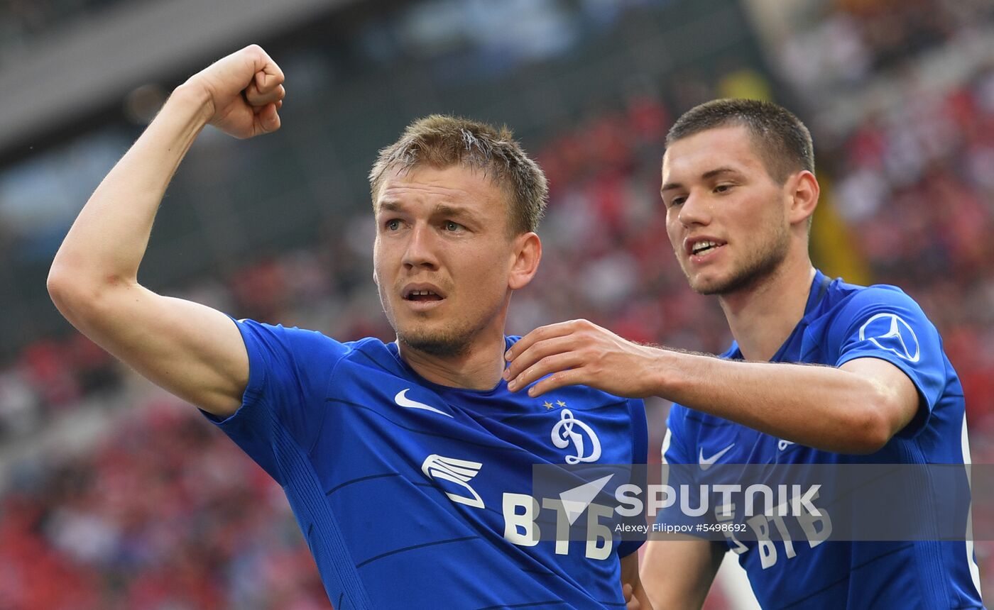 Football. Russian Premier League. Spartak vs. Dynamo