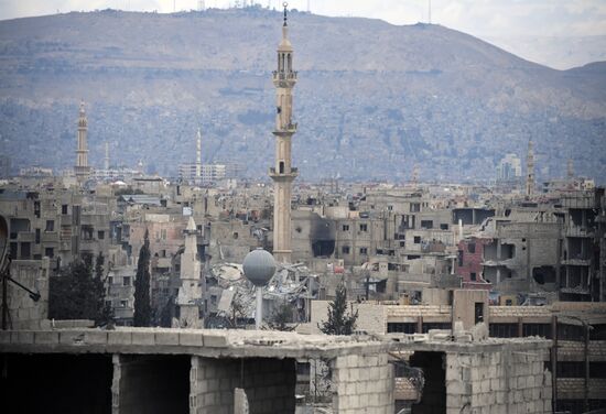Update from Yarmouk refugee camp area in southern suburb of Damascus
