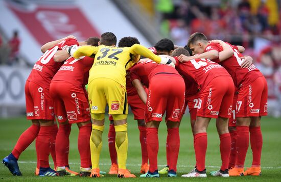 Football. Russian Premier League. Spartak vs. Dynamo