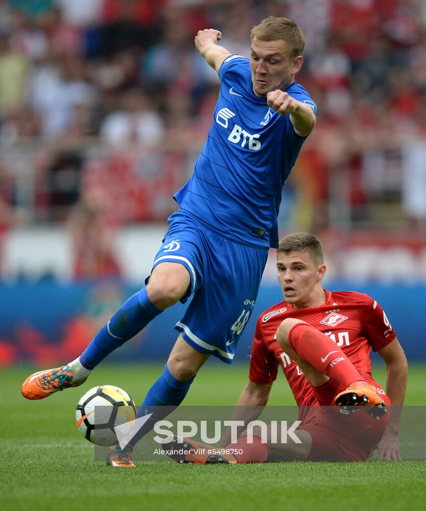 Football. Russian Premier League. Spartak vs. Dynamo