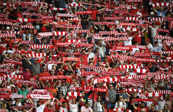 Football. Russian Premier League. Spartak vs. Dynamo