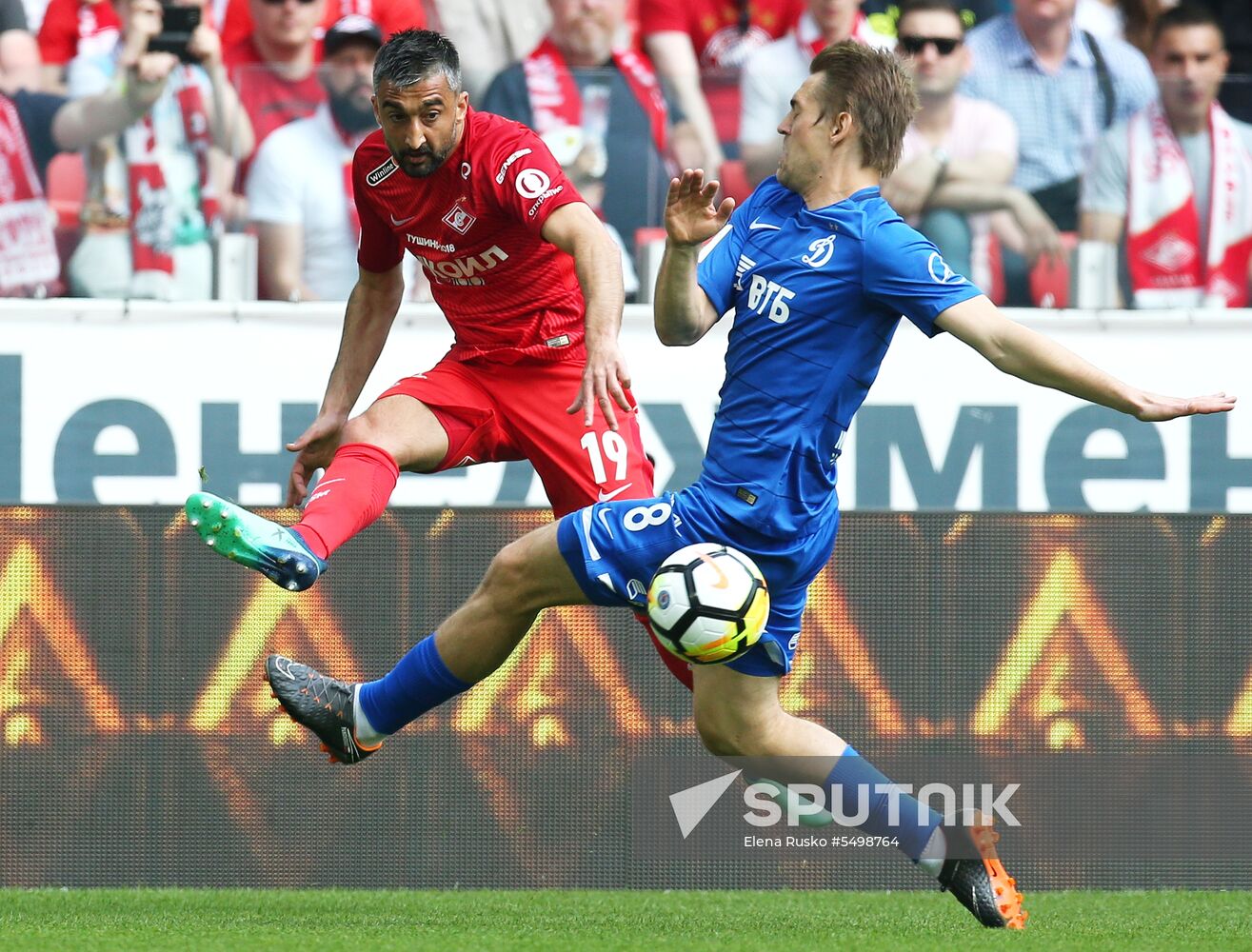 Football. Russian Premier League. Spartak vs. Dynamo