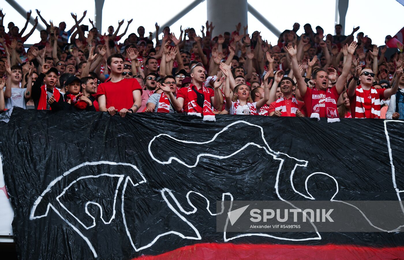 Football. Russian Premier League. Spartak vs. Dynamo