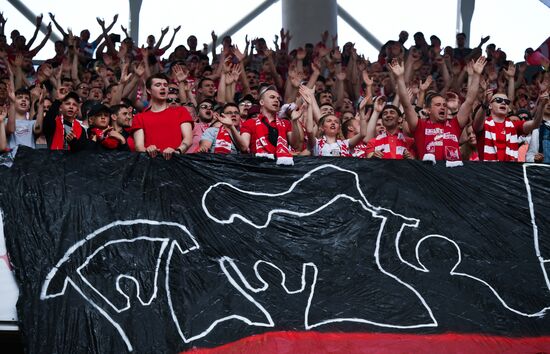 Football. Russian Premier League. Spartak vs. Dynamo