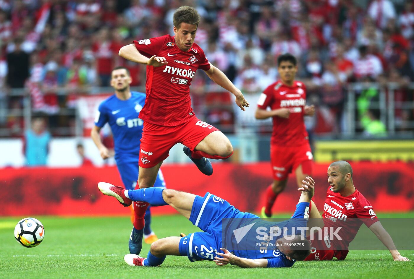 Football. Russian Premier League. Spartak vs. Dynamo