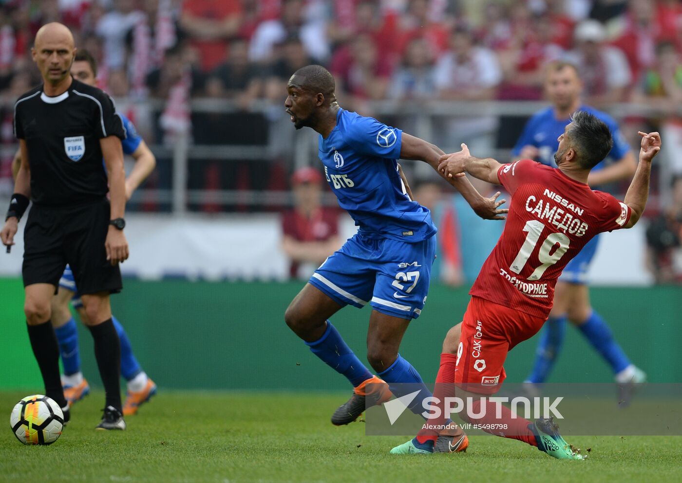 Football. Russian Premier League. Spartak vs. Dynamo