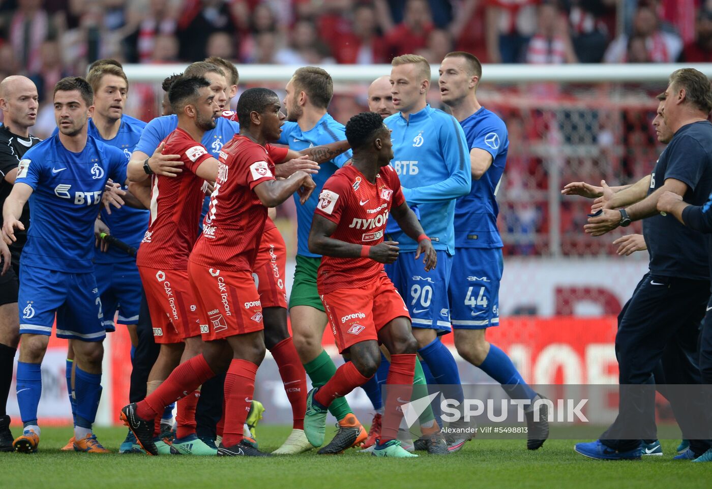 Football. Russian Premier League. Spartak vs. Dynamo