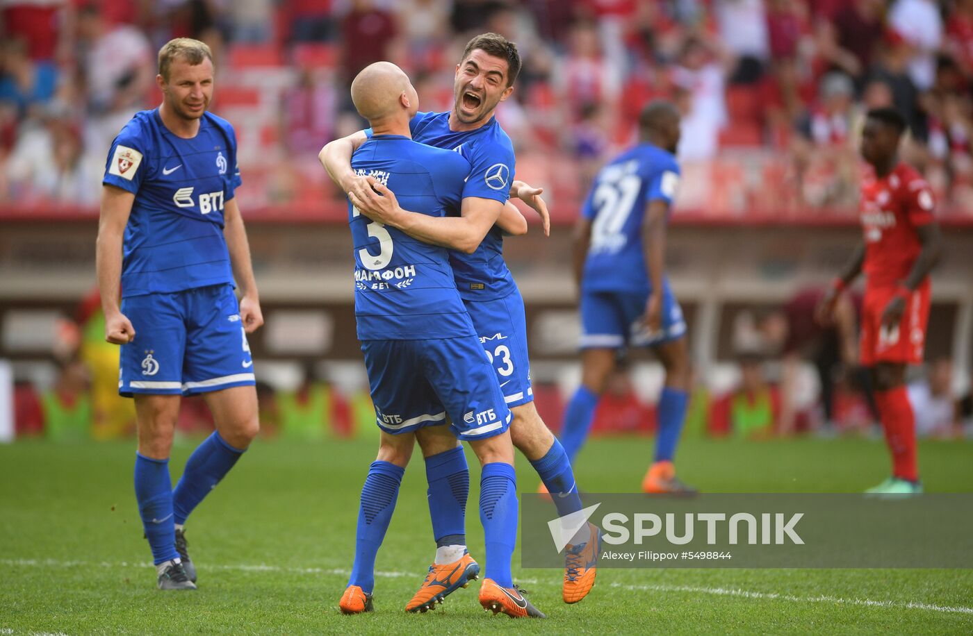 Football. Russian Premier League. Spartak vs. Dynamo