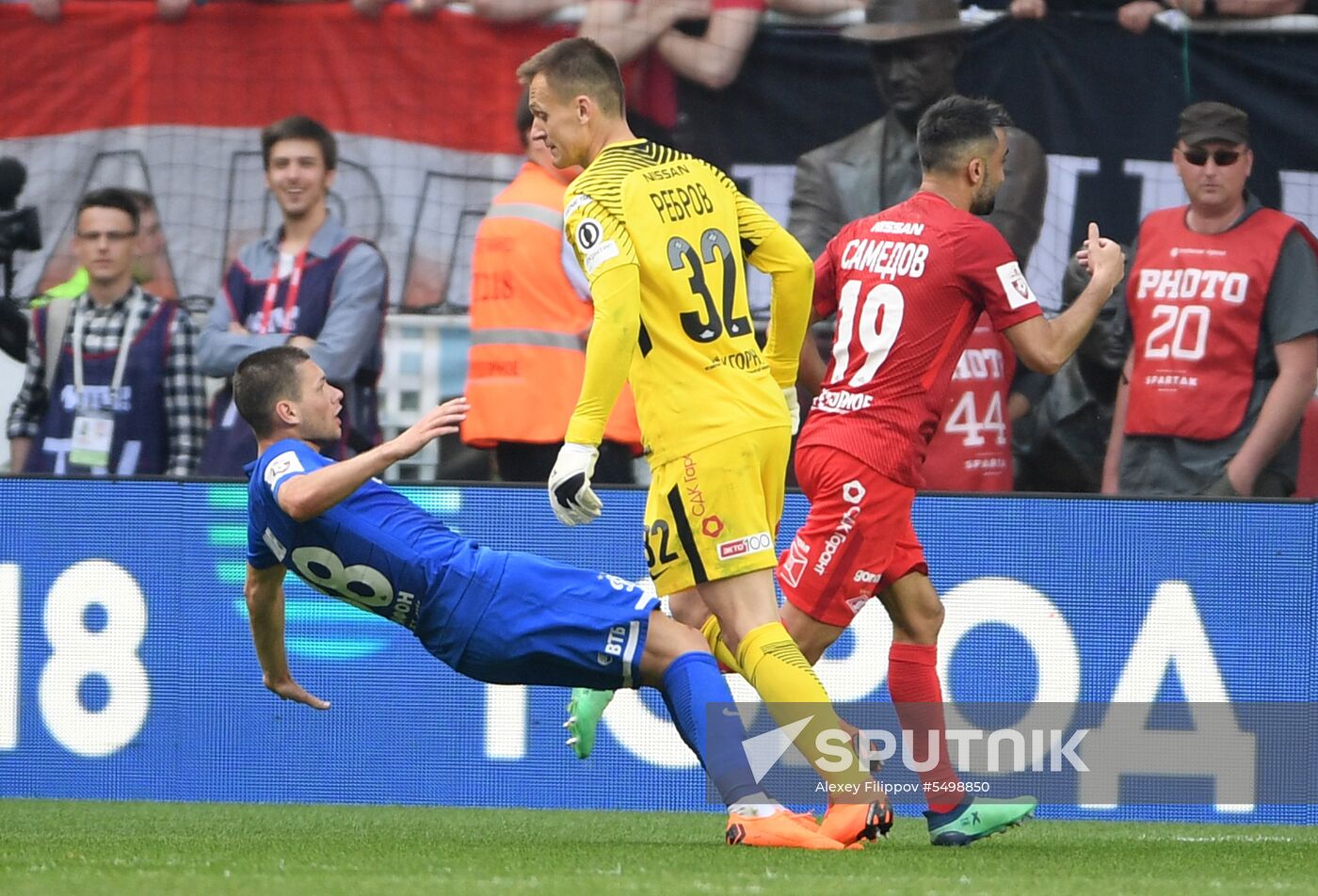 Football. Russian Premier League. Spartak vs. Dynamo