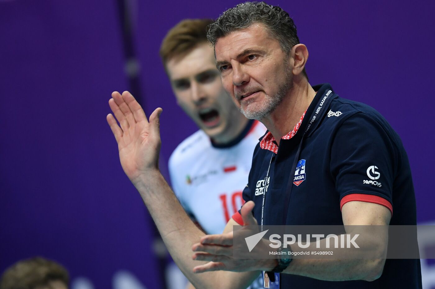Volleyball. Champions League Final Four. Men. Bronze medal match