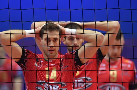 Volleyball. Champions League Final Four. Men. Bronze medal match