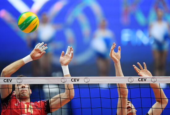 Volleyball. Champions League Final Four. Men. Bronze medal match