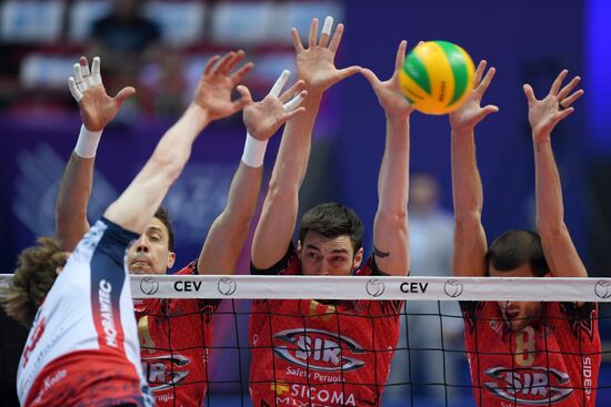 Volleyball. Champions League Final Four. Men. Bronze medal match