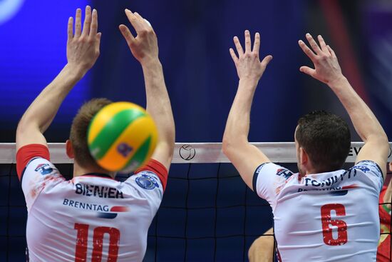 Volleyball. Champions League Final Four. Men. Bronze medal match