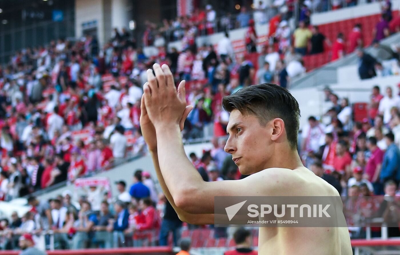 Football. Russian Premier League. Spartak vs. Dynamo