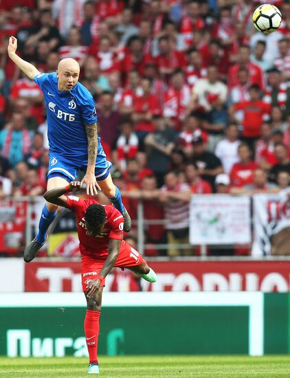 Football. Russian Premier League. Spartak vs. Dynamo