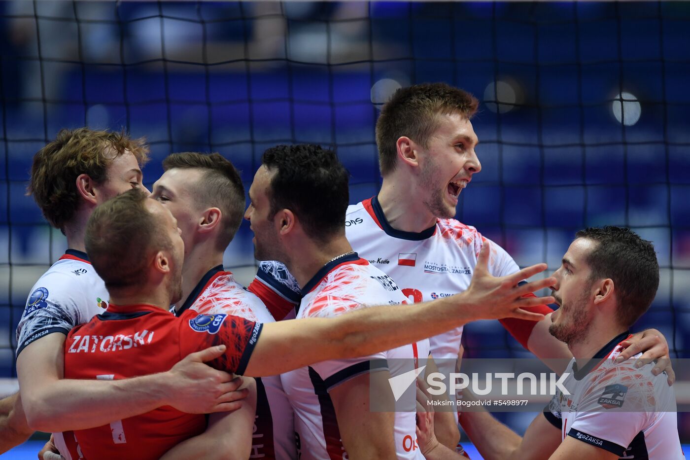 Volleyball. Champions League Final Four. Men. Bronze medal match