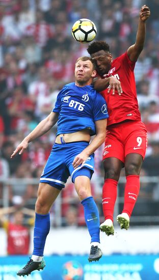 Football. Russian Premier League. Spartak vs. Dynamo