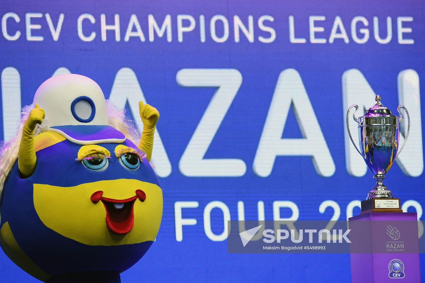 Volleyball. Champions League Final Four. Men. Bronze medal match