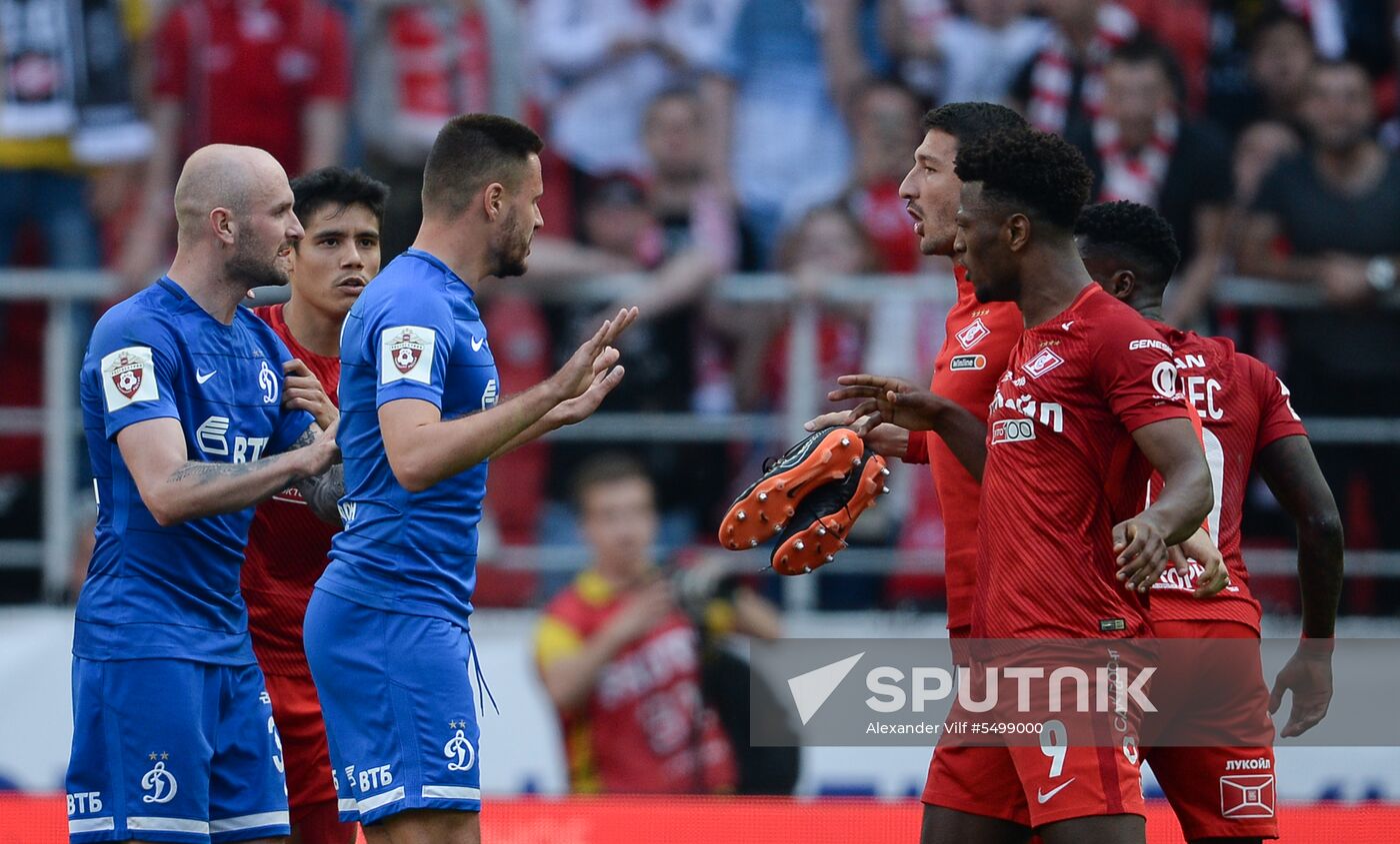 Football. Russian Premier League. Spartak vs. Dynamo