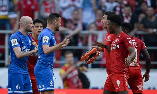 Football. Russian Premier League. Spartak vs. Dynamo