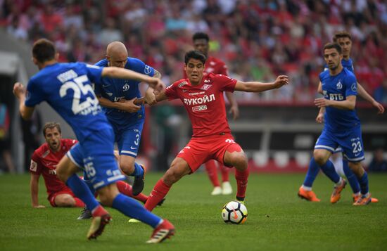 Football. Russian Premier League. Spartak vs. Dynamo