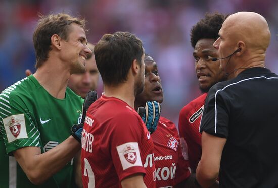 Football. Russian Premier League. Spartak vs. Dynamo