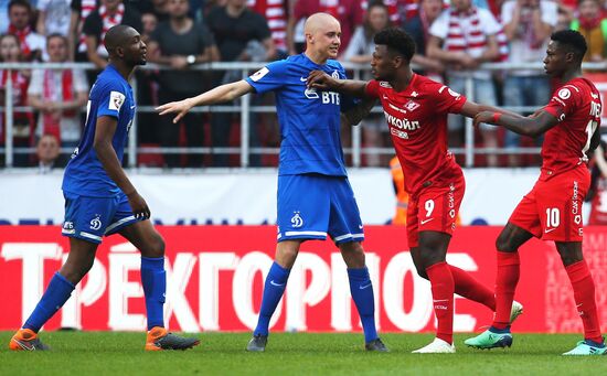 Football. Russian Premier League. Spartak vs. Dynamo
