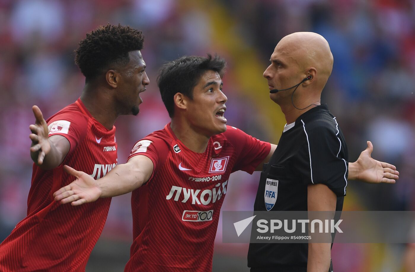 Football. Russian Premier League. Spartak vs. Dynamo