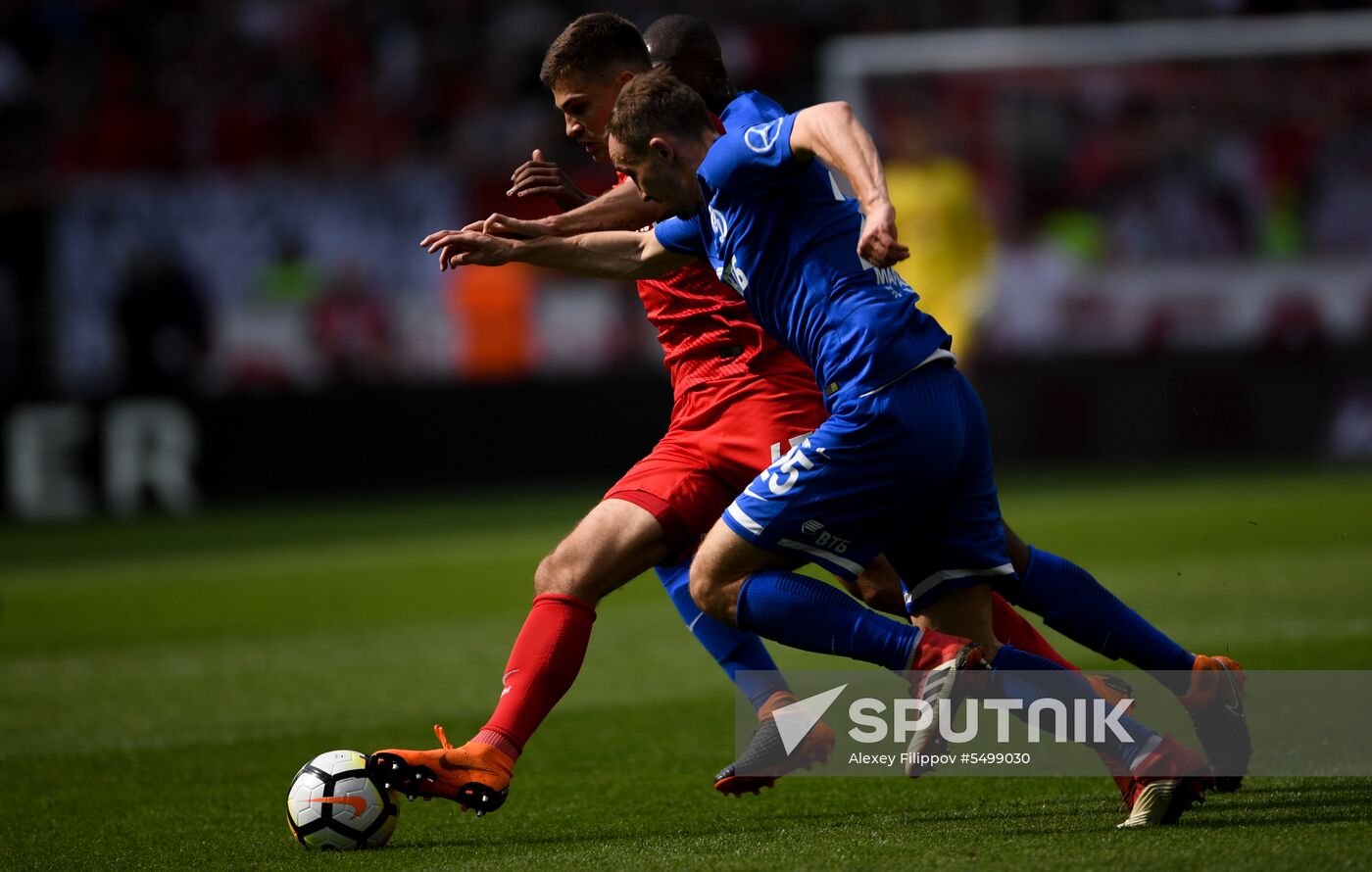 Football. Russian Premier League. Spartak vs. Dynamo