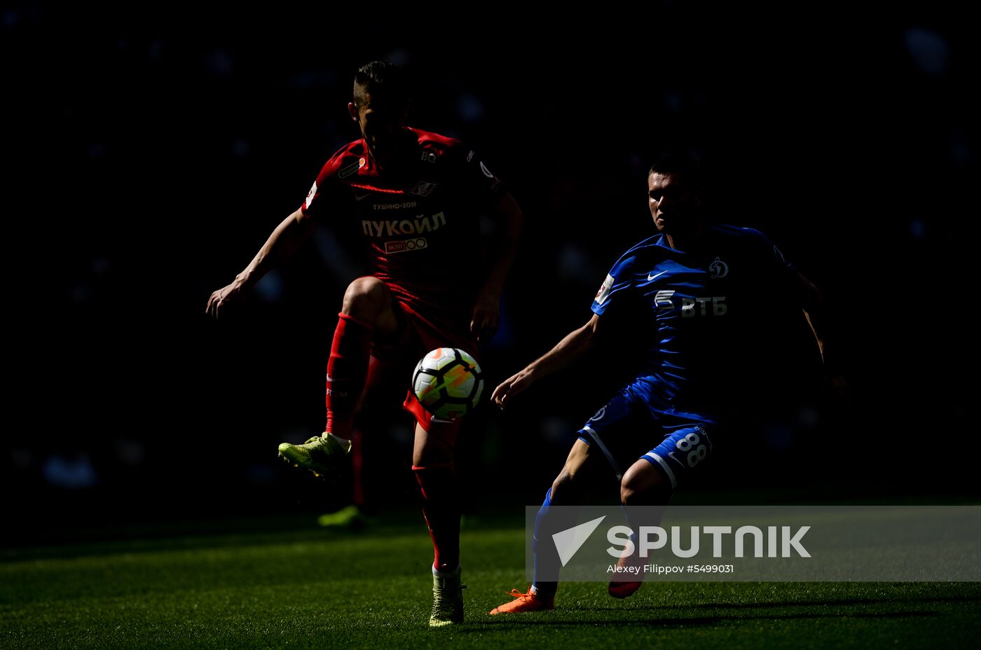Football. Russian Premier League. Spartak vs. Dynamo