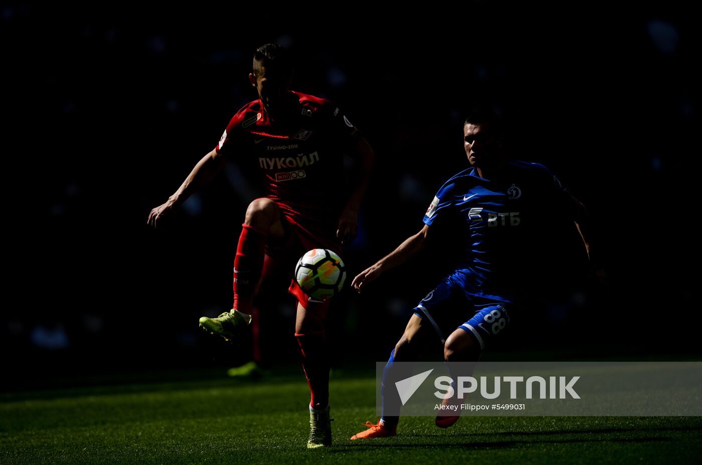 Football. Russian Premier League. Spartak vs. Dynamo