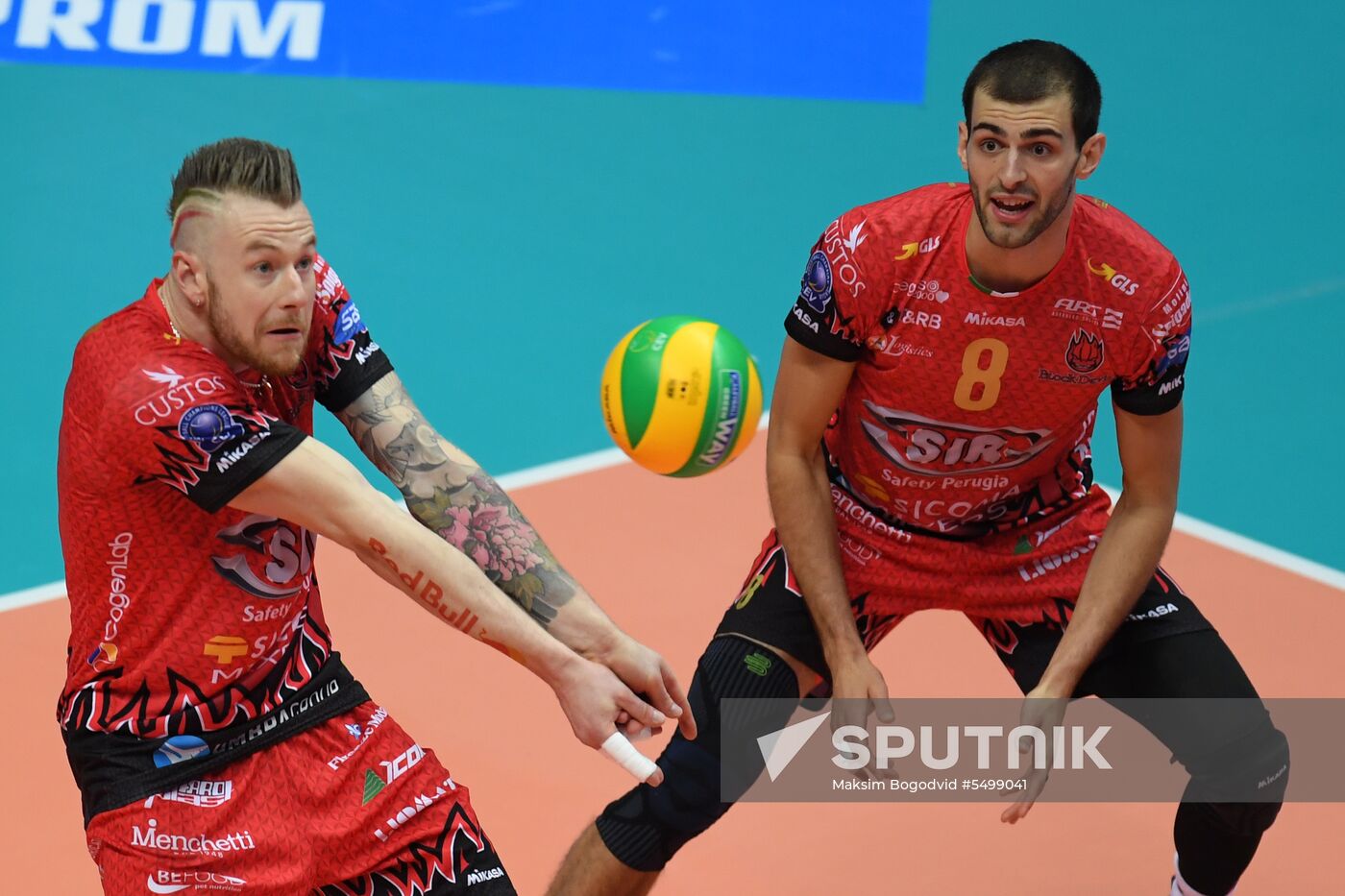 Volleyball. Champions League Final Four. Men. Bronze medal match