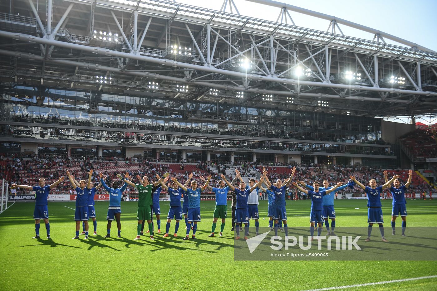Football. Russian Premier League. Spartak vs. Dynamo