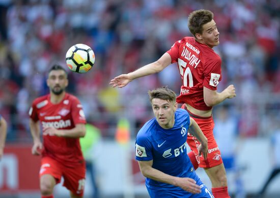 Football. Russian Premier League. Spartak vs. Dynamo