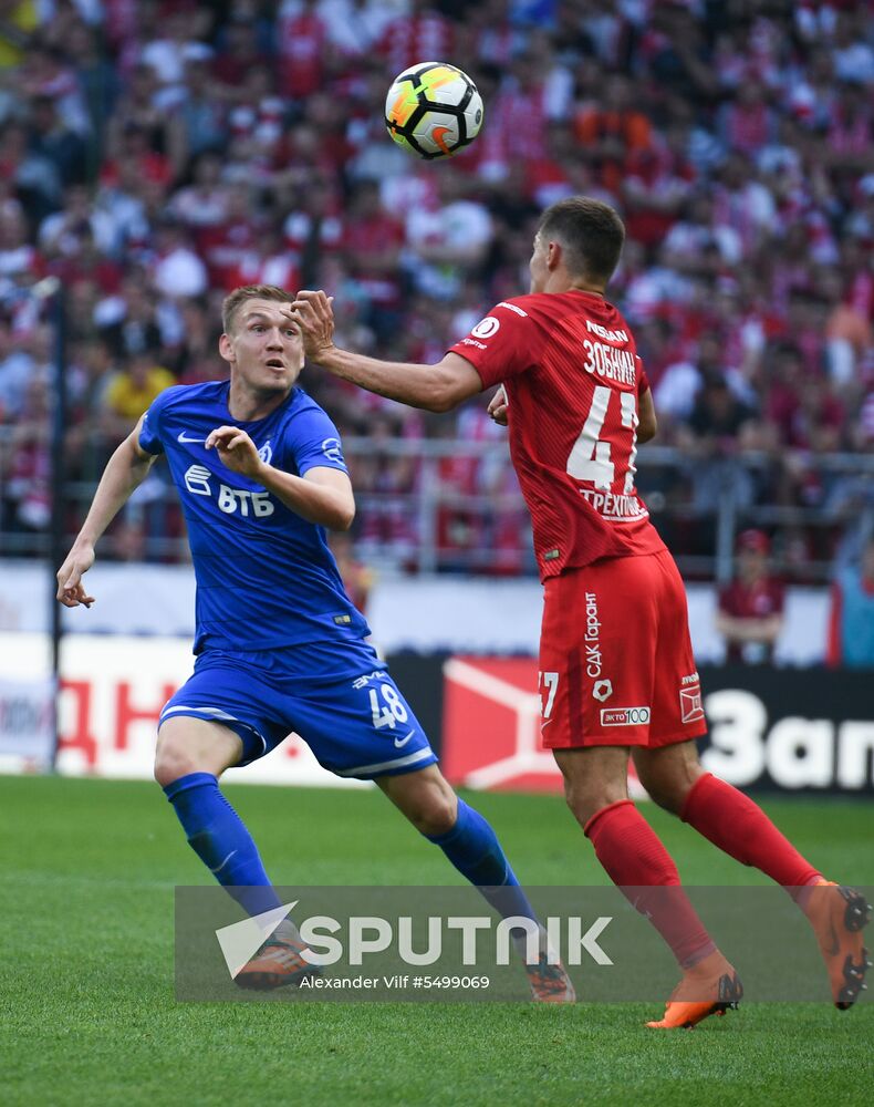Football. Russian Premier League. Spartak vs. Dynamo
