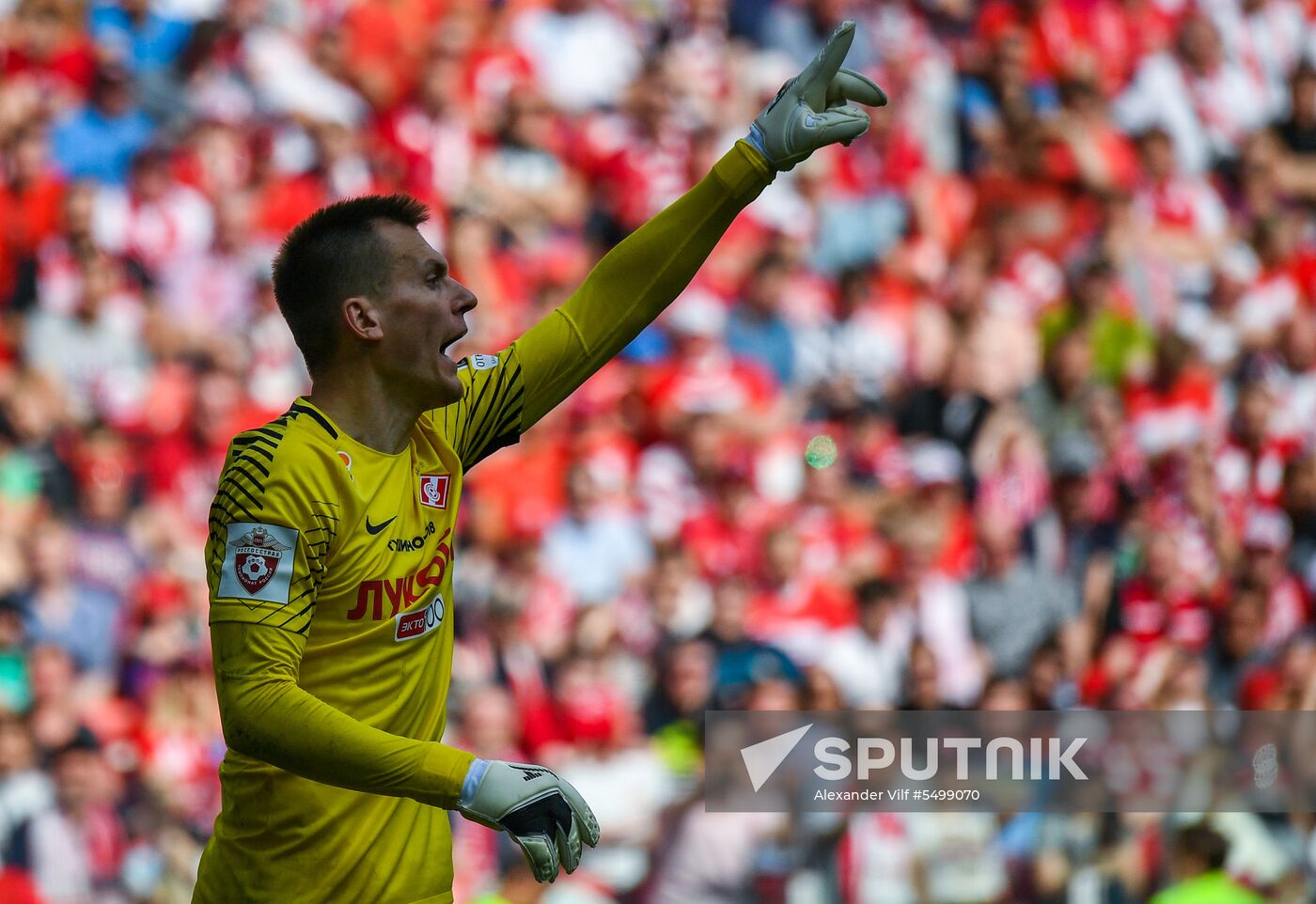 Football. Russian Premier League. Spartak vs. Dynamo