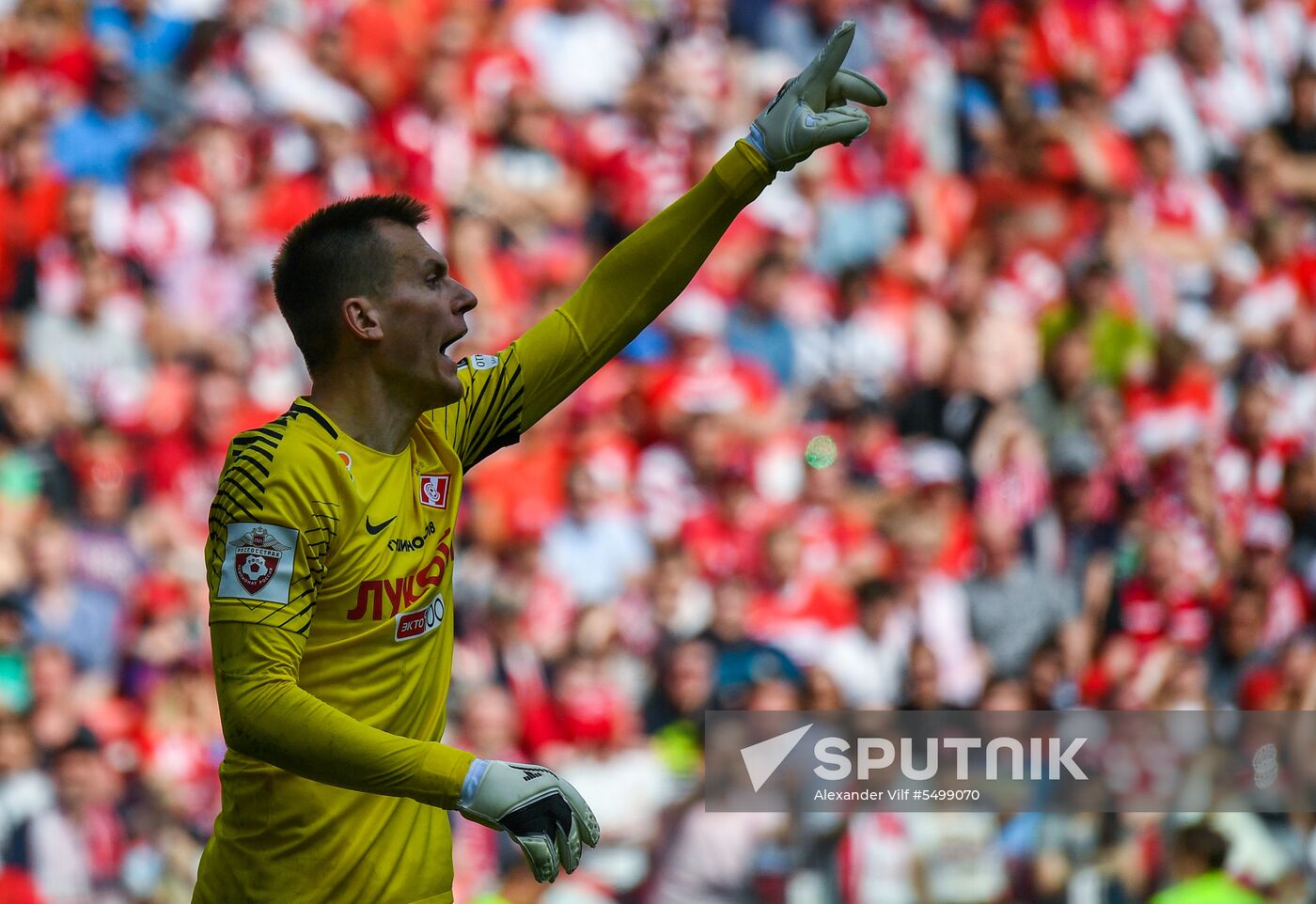 Football. Russian Premier League. Spartak vs. Dynamo