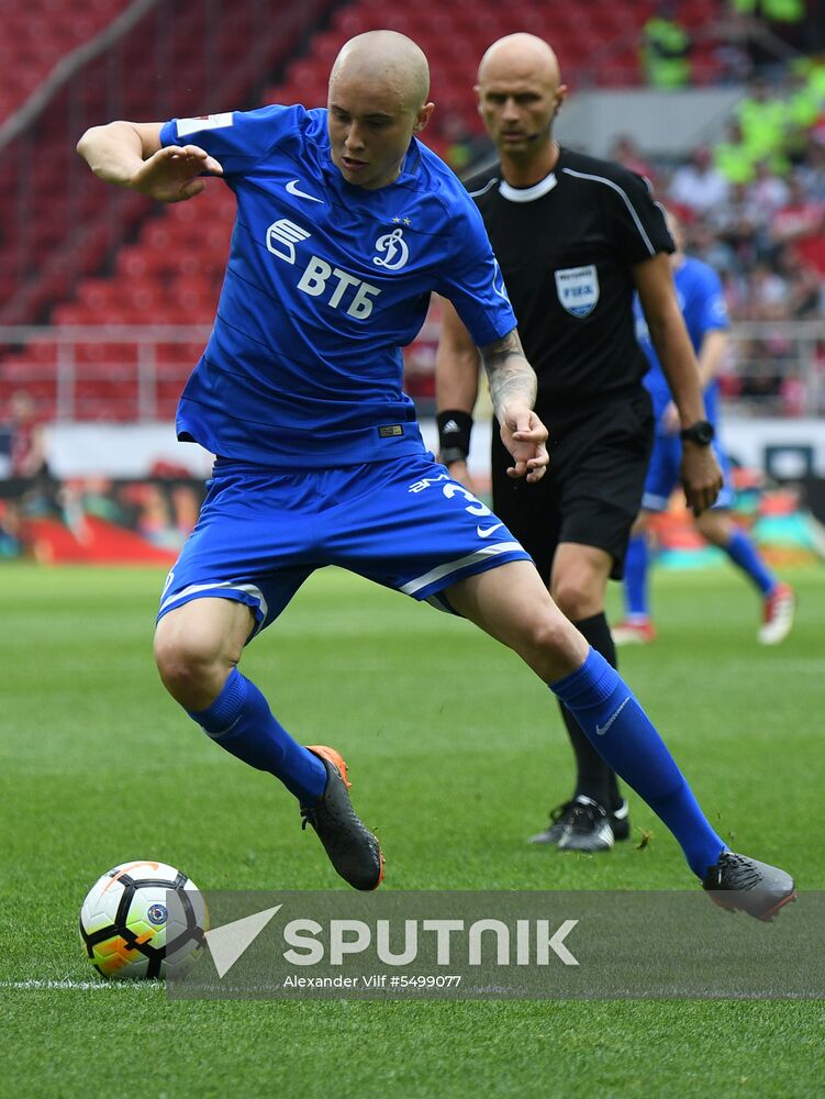 Football. Russian Premier League. Spartak vs. Dynamo